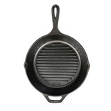 LODGE Lodge 6-Piece Seasoned Cast Iron Grill Pan w/ Pans & Accessories Cookware Set 