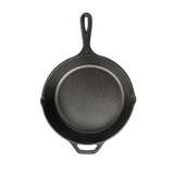 LODGE Lodge 6-Piece Seasoned Cast Iron Grill Pan w/ Pans & Accessories Cookware Set 