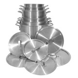  Town 12 piece Aluminum Heat-Resistant Stock Pot Set w/ Covers 