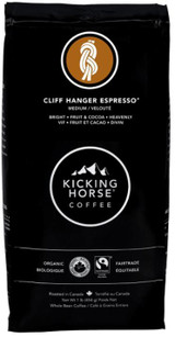 KICKING HORSE Kicking Horse CLIFF HANGER ESPRESSO Medium Blend Coffee Beans 0.454 Kg (6/Case) 