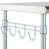 trinity Trinity Stainless Steel Versatile Mobile Kitchen Cart 86.4cm (34in) 