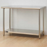 trinity TRINITY High Quality Versatile EcoStorage NSF Stainless Steel Prep Table 