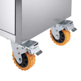 trinity Trinity 72 in. Stainless-Steel Rolling Workbench Heavy-Duty Garage Tool Storage 