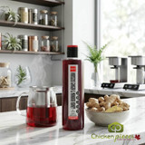 SHOTT 1 Liter Hibiscus, Ginger, and Manuka Honey Real Fruit Flavoring Syrup