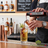 SHOTT 1 Liter Hibiscus, Ginger, and Manuka Honey Real Fruit Flavoring Syrup