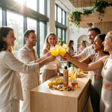 SHOTT Turmeric, Lemon, Ginger, and Honey Real Fruit Flavoring Syrup - 1 Liter