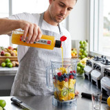 SHOTT Tahitian Lime Real Fruit Flavoring Syrup - 1 Liter Bottle for Sweet