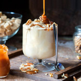  SHOTT Salted Caramel Flavoring Syrup - 1 Liter Bottle for Rich Delights 