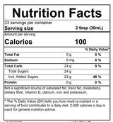 SHOTT Irish Cream Flavoring Syrup 1 Liter - Authentic Taste with Pure Cane Sugar