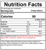 SHOTT Black Tea and Apple 9:1 Real Fruit Concentrate 1 Liter - Cold Brewed Tea