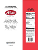  Albanese 12-Flavor Gummi Bear Topping 5 lb. - 4/Case | Colorful Gummy Bears 