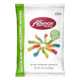  Albanese Mini Gummi Worms 4.5 lb. - 4/Case | Vibrant Mini Worm-Shaped Gummies 