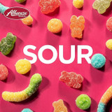  Albanese Mini Gummi Worms 4.5 lb. - 4/Case | Vibrant Mini Worm-Shaped Gummies 