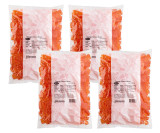 Albanese Orange Gummi Bears 5 lb. - 4/Case | Citrusy and Sweet Gummy Candy 