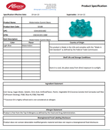 Albanese Light Blue Watermelon Gummi Bears 5 lb. - 4/Case-Refreshing Blue Bears