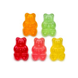  Albanese 5 Natural Flavor Gummi Bears 5 lb. - 4/Case | Brightly Colored Bears 