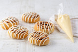  Rich's Cream Cheese Icing - 16 lb. Pail - Indulge Your Creations with Smooth 