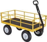 GORILLA Gorilla 1,200 lb. Heavy-Duty Steel Utility Cart - Unrivaled Strength 