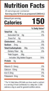 Tractor Beverage Co. Organic Blood Orange Soda Syrup 2.5 Gallon Bag in Box - Chicken Pieces