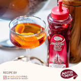 Master of Mixes 375 mL Grenadine Syrup - Authentic Pomegranate Flavor (12/Case) - Chicken Pieces