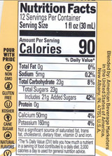 Master of Mixes 375 mL Mango Syrup - Rich Tropical Flavor (12/Case) - Chicken Pieces