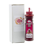Master of Mixes 375 mL Strawberry Syrup - Rich Juicy Flavor (12/Case) - Chicken Pieces