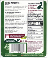 Master of Mixes Spicy Margarita Mix 1 Liter - Bold Lime, Citrus (12/Case) - Chicken Pieces