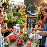 Real Watermelon Puree Infused Syrup 16.9 fl. oz. - Refreshing Sweetness - Chicken Pieces