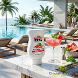 Real Watermelon Puree Infused Syrup 16.9 fl. oz. - Refreshing Sweetness - Chicken Pieces