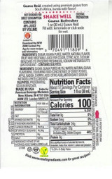 Real 16.9 fl. oz. Guava Puree Infused Syrup - Refreshing Tropical Flavor- Chicken Pieces