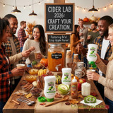 Real 16.9 fl. oz. Apple Puree Infused Syrup - Delicious Crisp Flavor - Chicken Pieces