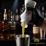 Real 16.9 fl. oz. Apple Puree Infused Syrup - Delicious Crisp Flavor - Chicken Pieces