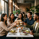 Real Cream of Hazelnut Infused Syrup 16.9 fl. oz. - Sweet and Nutty Flavor - Chicken Pieces