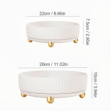 Rotating 360 Tray Kitchen Storage Container - Spice Jar & Snack Food Organizer