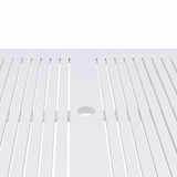 White Stacking Table
