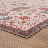 8' X 10' Beige Floral Stain Resistant Indoor Outdoor Area Rug - CP-HMEROOTS-482927