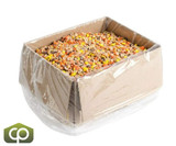 TOPPERS Chopped REESE'S PIECESÂ® Ice Cream Topping - 10 lb Bag | Colorful Candy - Chicken Pieces