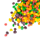 TOPPERS NerdsÂ® Rainbow Candy Ice Cream Topping - 10 lb Bag | Vibrant Colors - Chicken Pieces