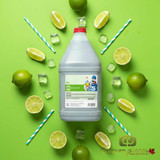 Slush Puppie 1 Gallon jug of Lime Slushy Syrup; Professional green lemon-lime concentrate; 5:1 classic slushy syrup-CHICKEN PIECES