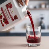 Bossen Pomegranate Concentrated Syrup 64 fl. oz. - Real Juice, Bold Flavor - Chicken Pieces