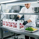 Bossen Pomegranate Concentrated Syrup 64 fl. oz. - Real Juice, Bold Flavor - Chicken Pieces