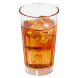 Cambro 14 oz Clear Plastic Tumbler (36/Case) - Durable, Glass-Like Drinkware - Chicken Pieces