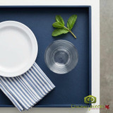 GET 20 oz Clear Plastic Tumbler (24/Case) - Elegant, Contemporary Drinkware - Chicken Pieces