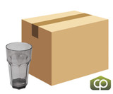 Carlisle 32 oz Louis™ Tumbler - Plastic, Smoke (24/Case) - Durable Drinkware - Chicken Pieces