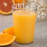 Carlisle 8 oz Clear Textured Plastic Tumbler (72/Case) - Durable Design - Chicken Pieces