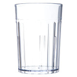 Carlisle 8 oz Clear Fluted Plastic Tumbler (72/Case) - Classic Design - Chicken Pieces Carlisle 8 oz Clear Fluted Plastic Tumbler (72/Case) - Classic Design - Chicken Pieces