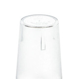 Cambro 8 oz Clear Plastic Tumbler (48/Case) - Durable Glass-Like Appearance - Chicken Pieces
