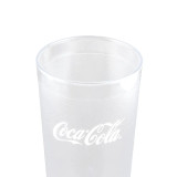 Cambro 22 oz Clear Coca Cola® Tumbler (72/Case) - Impact-Resistant Design - Chicken Pieces