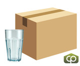 GET 20 oz Jade Plastic Tumbler (72/Case) - Translucent Design - Chicken Pieces