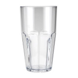 GET 32 oz Clear Plastic Tumbler (72/Case) - Stackable for Convenient Storage - Chicken Pieces